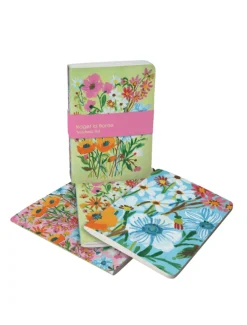 A6 Exercise Books Set Notebook Flower Field