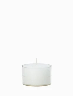 Acrylic Cup Tealight White