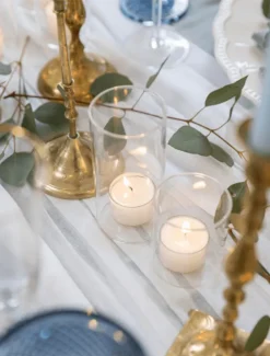 Acrylic Cup Tealight White