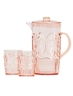 Acrylic Tumbler Scollop Blush