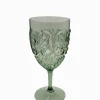 Acrylic Wine Glass Green