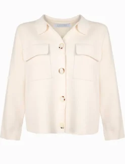 Alhambra Knit Jacket Ivory