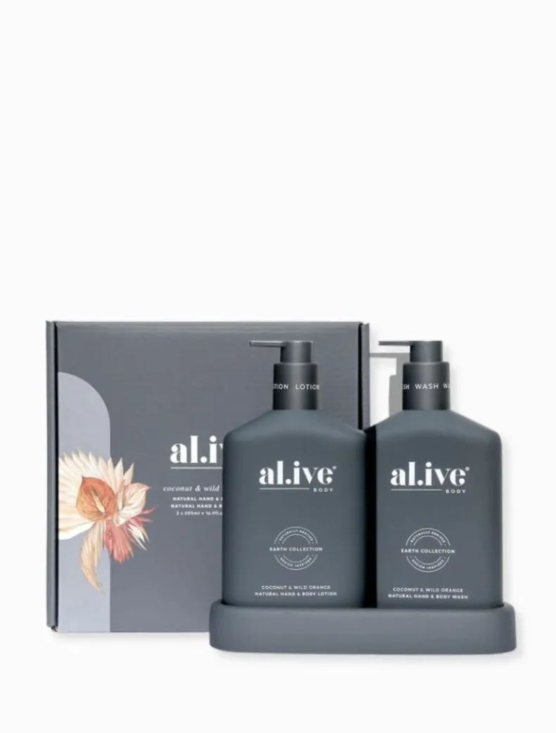 AL.IVE Coconut u0026 Wild Orange Hand u0026 Body Duo 500ml