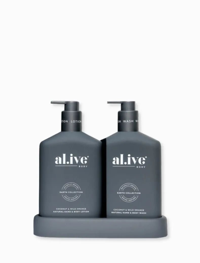 AL.IVE Coconut u0026 Wild Orange Hand u0026 Body Duo 500ml