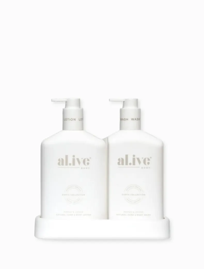 AL.IVE Mango u0026 Lychee Hand u0026 Body Duo 500ml