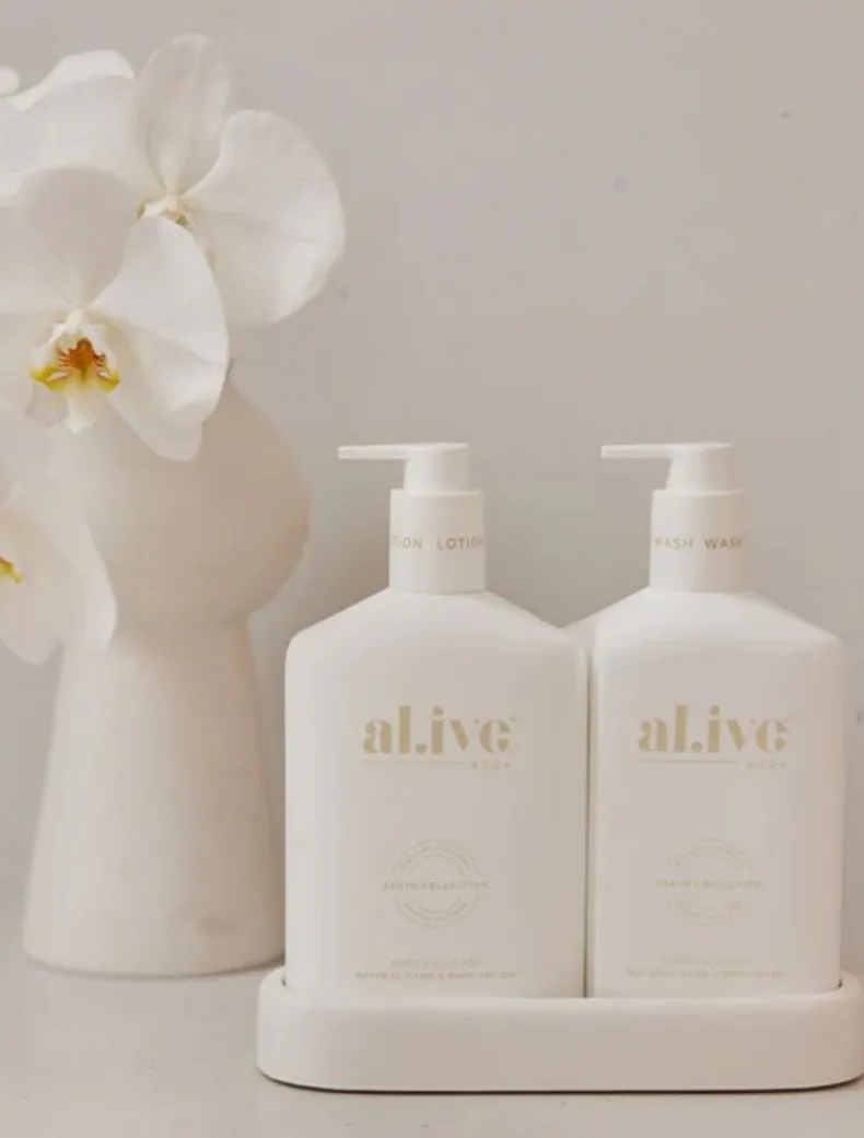 AL.IVE Mango u0026 Lychee Hand u0026 Body Duo 500ml