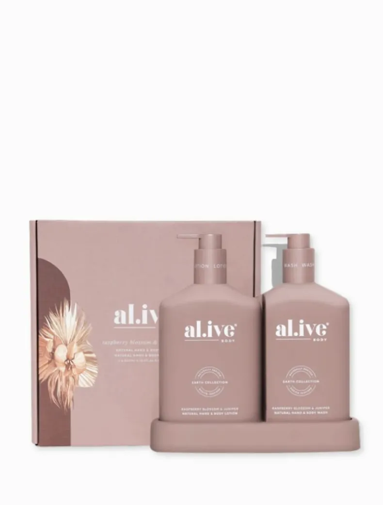 AL.IVE Raspberry Blossom u0026 Juniper Hand u0026 Body Duo 500ml