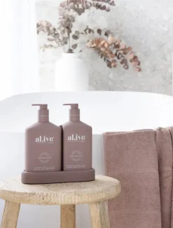 AL.IVE Raspberry Blossom u0026 Juniper Hand u0026 Body Duo 500ml