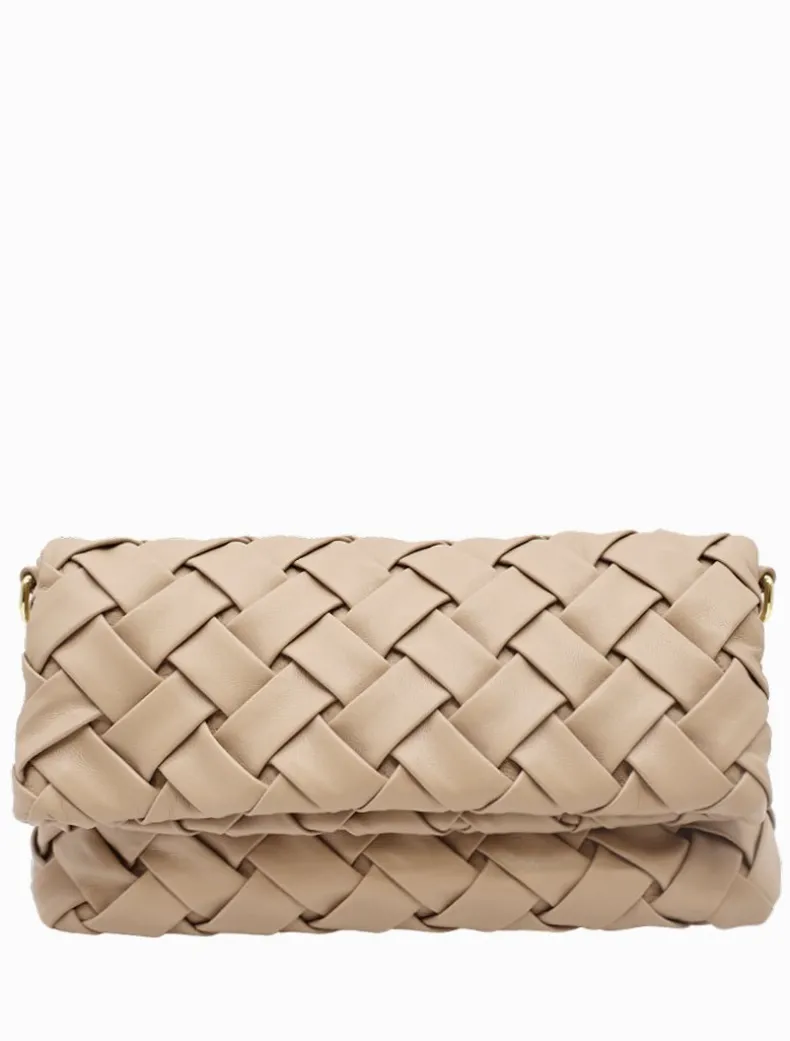 Amber Woven Bag Clay - FINAL SALE