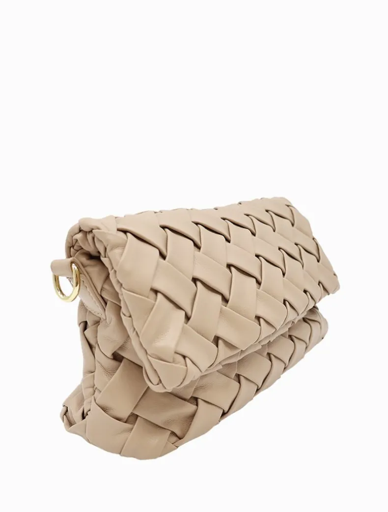 Amber Woven Bag Clay - FINAL SALE