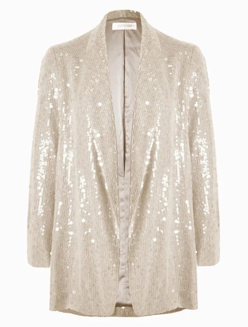 Anais Sequin Jacket Mink
