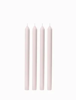 Antique pink 30cm Dinner Candle (Pack of 4)