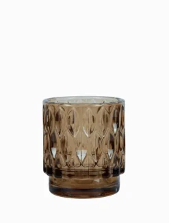 Ashi Tealight Holder Burnt Sienna Small