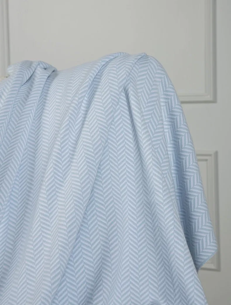 Astor Knit Blanket Duck Egg Blue