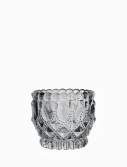 Baroque Tealight Holder Smoke
