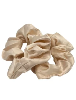 Beige Scrunchie Set of 2