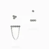 Bezel Earscape Collection Silver