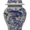 Bird Garden Temple Jar - FINAL SALE