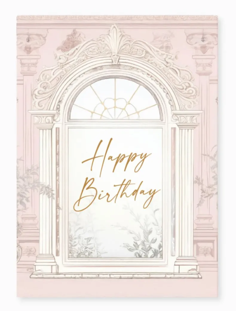 Birthday Window Card