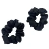 Black Scrunchie Set of 2