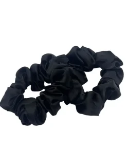 Black Scrunchie Set of 2