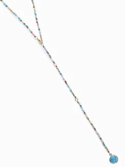 Blue Summer Double Length Necklace