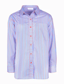 Blue Tangelo Stripe Shirt - FINAL SALE