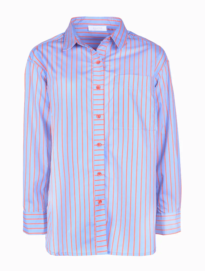 Blue Tangelo Stripe Shirt - FINAL SALE