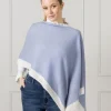 Border Ponchette Cloudy Blue
