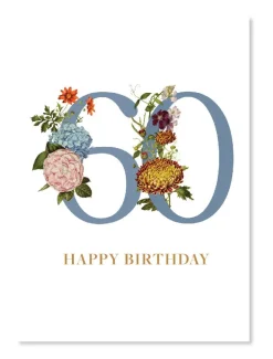 Botanical 60 Card
