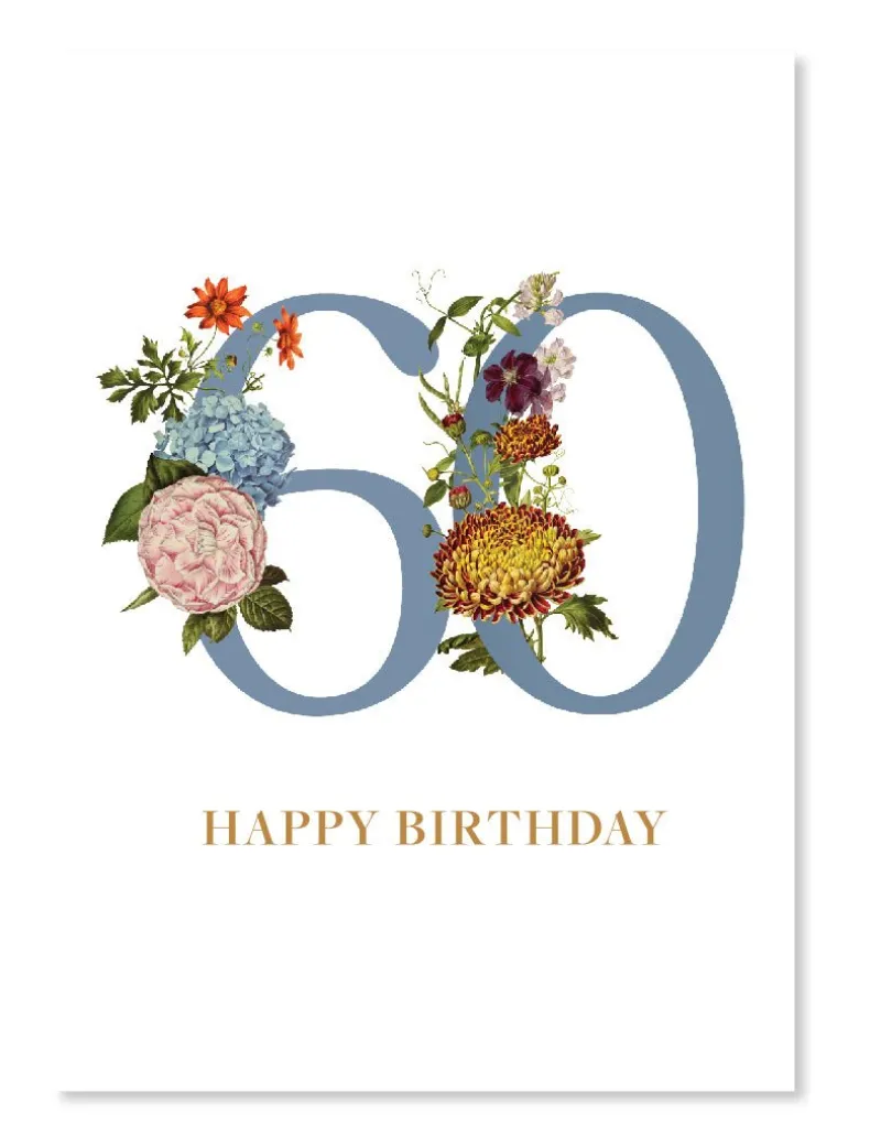 Botanical 60 Card