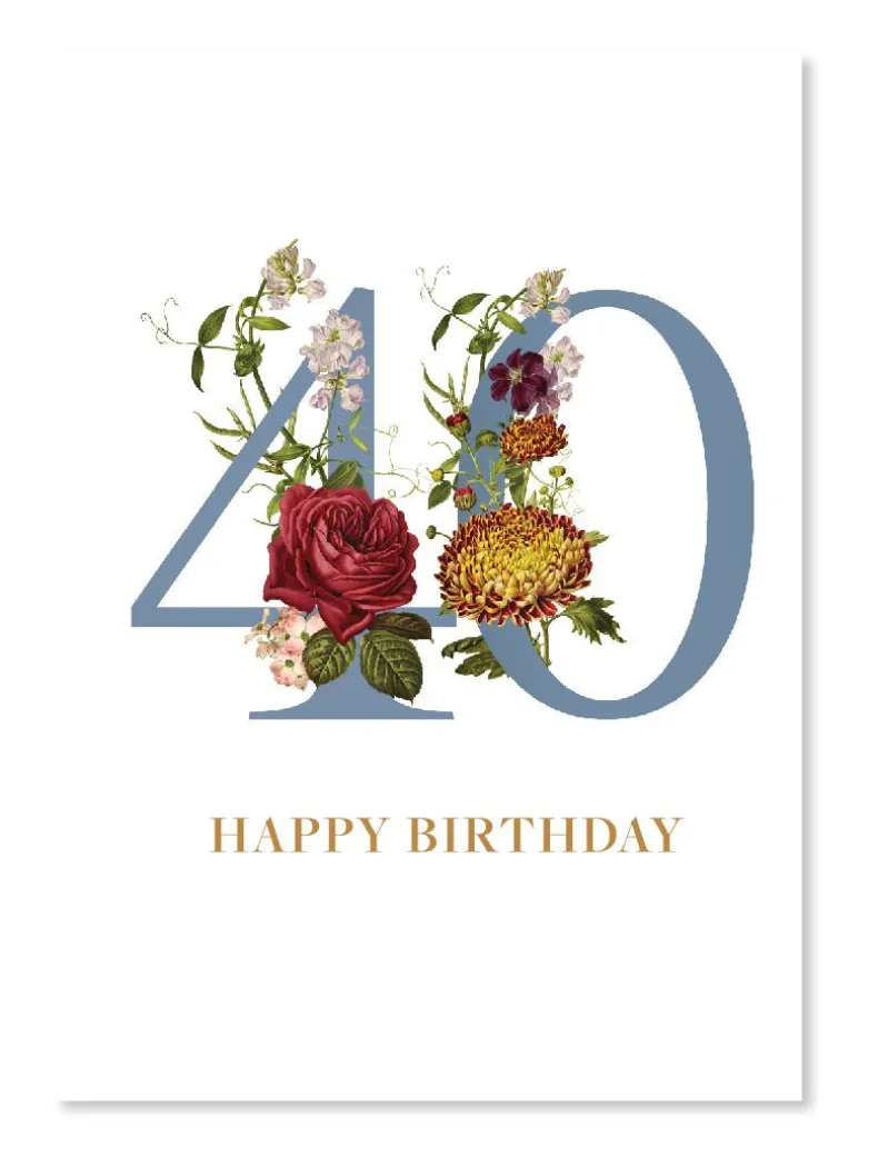 Botanical 40 Card