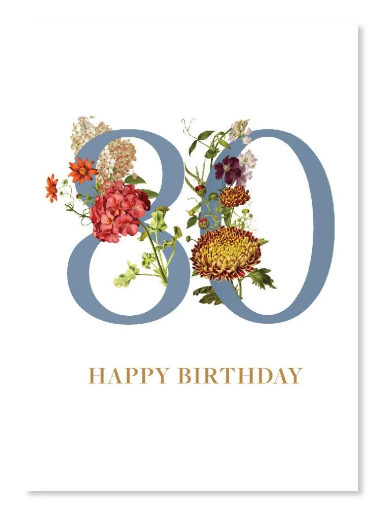 Botanical 80 Card