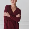 Boyfriend Cashmere Jumper Pinot