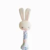 Bunny Stick Rattle Liberty Blue