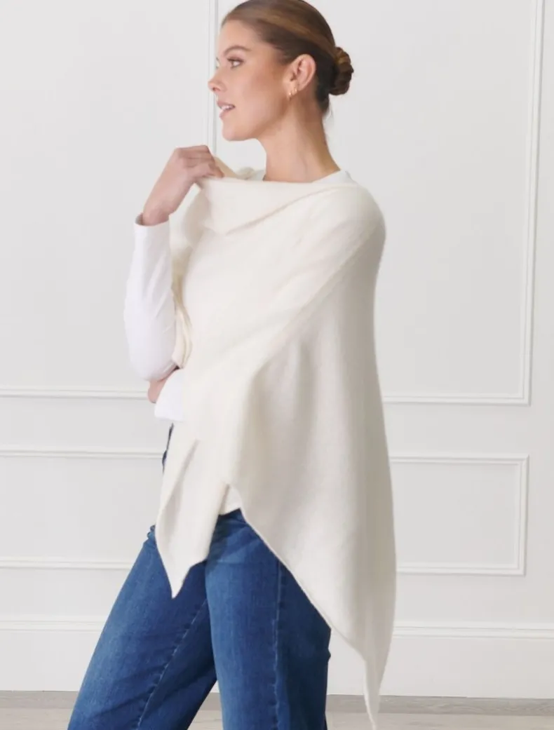 Cashmere Ponchette Cream