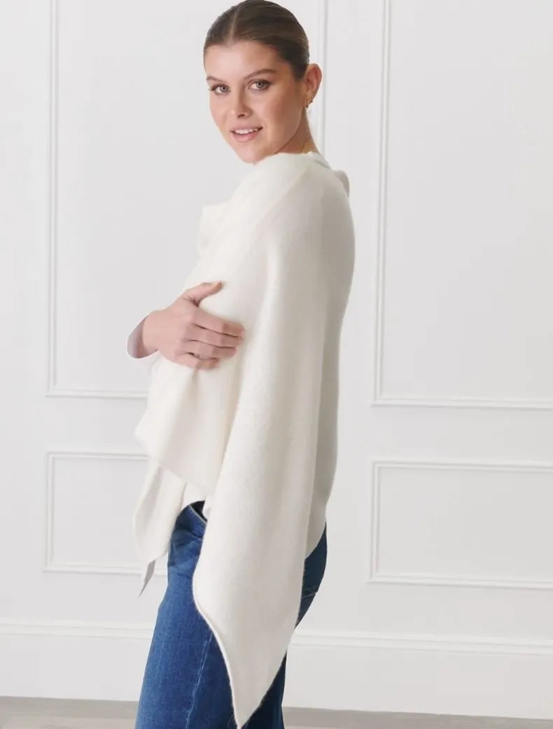 Cashmere Ponchette Cream