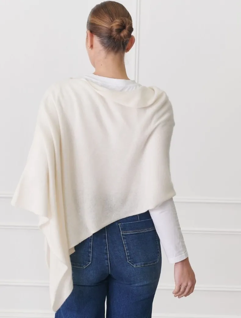 Cashmere Ponchette Cream