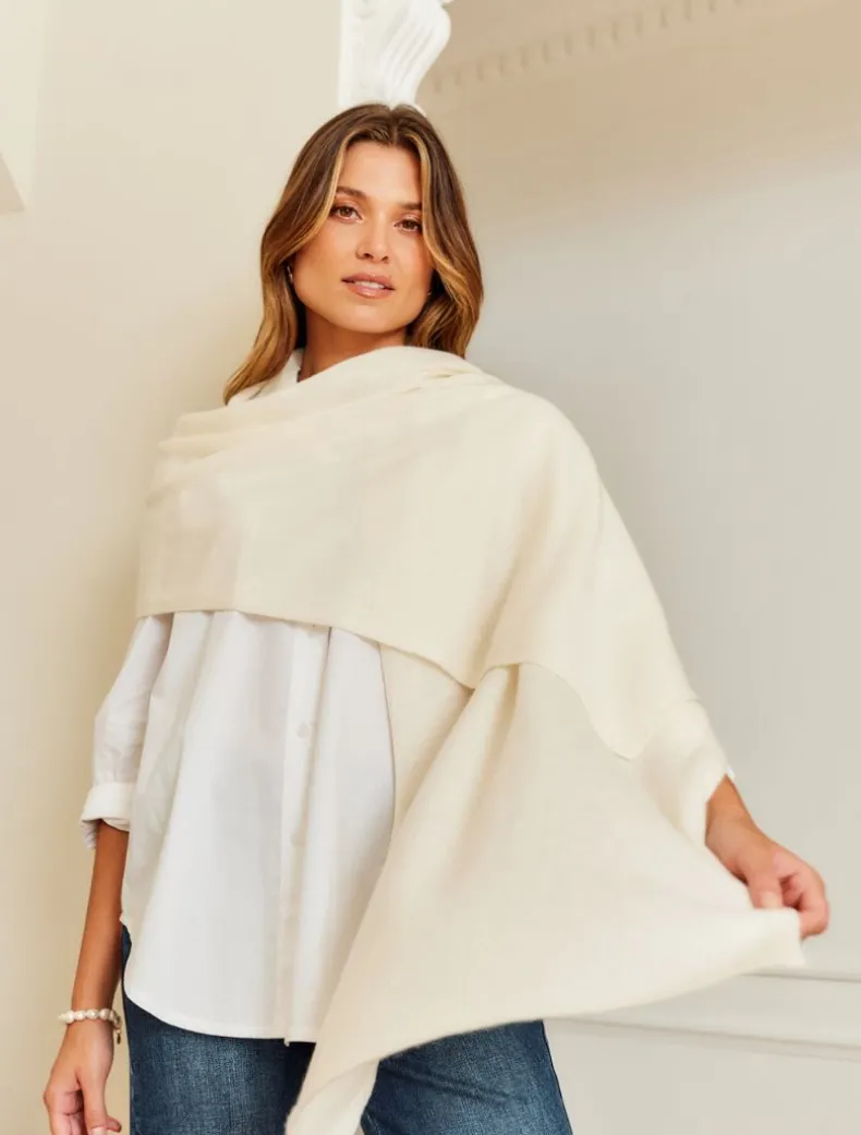 Cashmere Scarf Cream