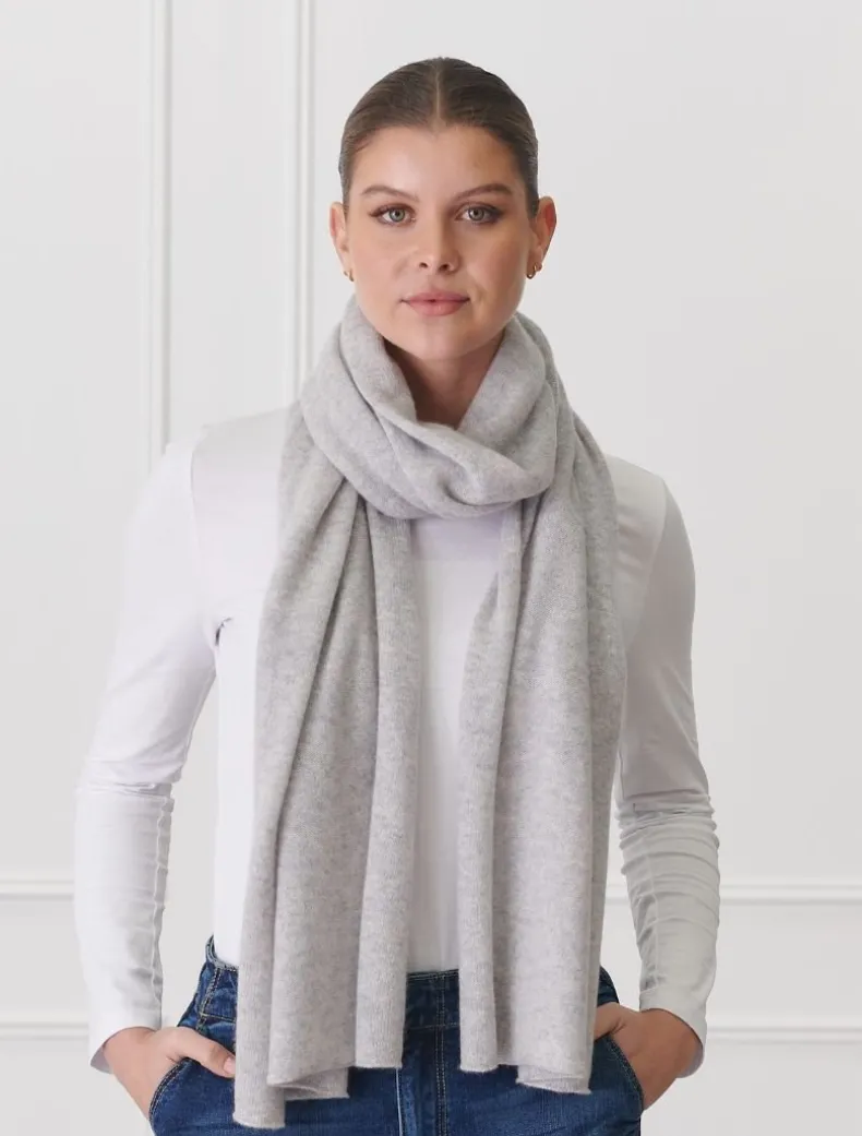 Cashmere Scarf Grey