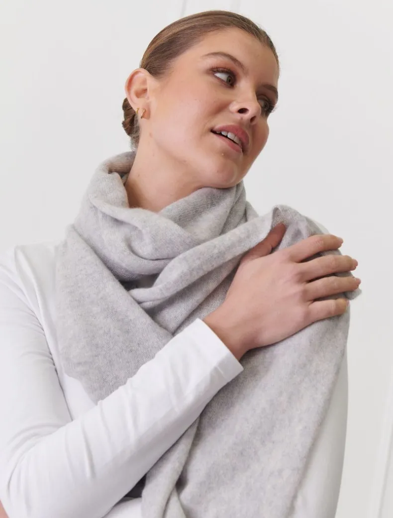 Cashmere Scarf Grey