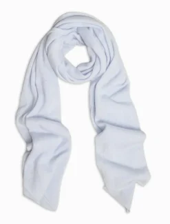 Cashmere Scarf Pale Blue