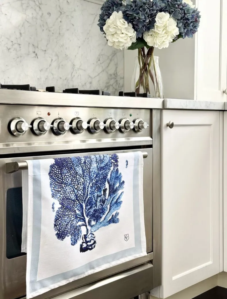 CC Botanical Tea Towel Aquatic