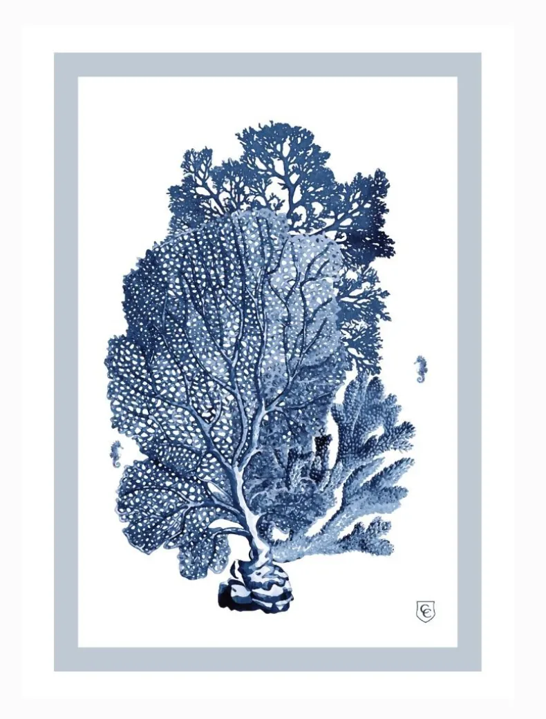 CC Botanical Tea Towel Aquatic