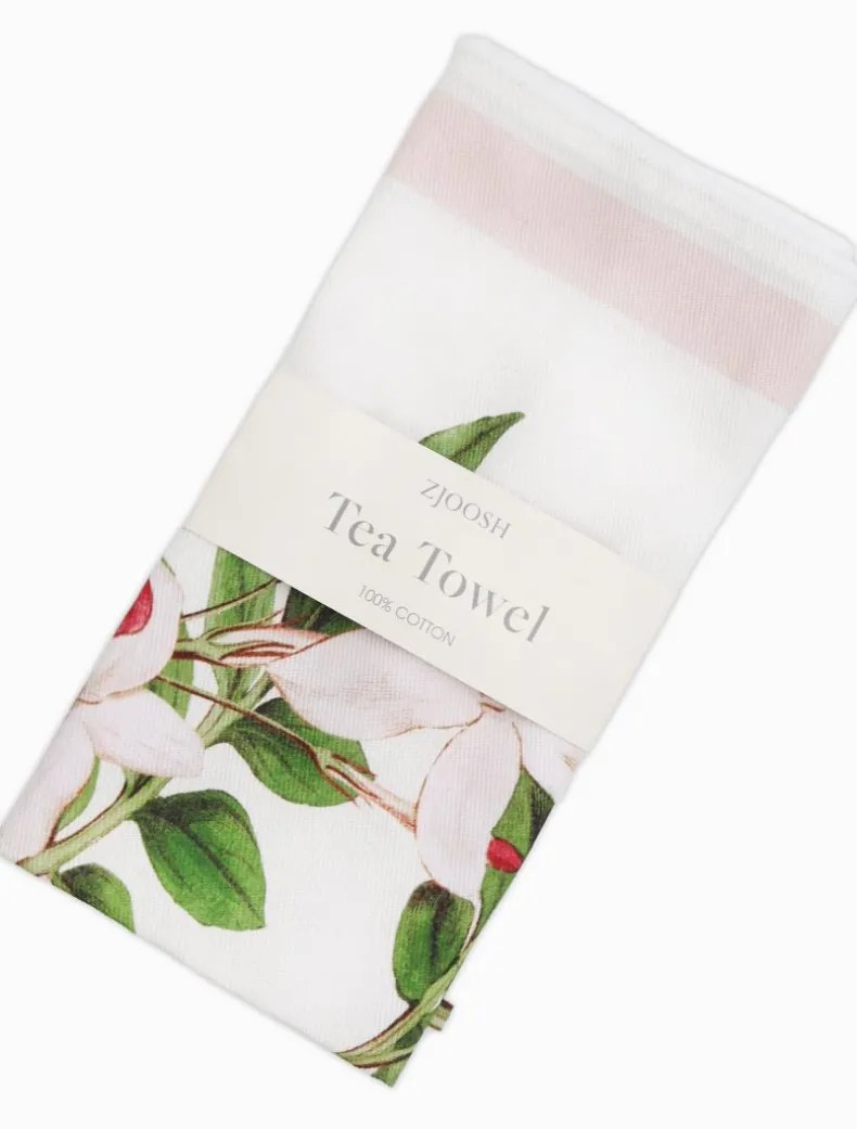 CC Botanical Tea Towel Jasmine