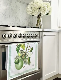 CC Botanical Tea Towel Limes