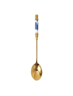 Ceramic Blue Arch Tile Pattern Spoon