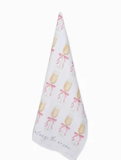 Champagne Tea Towel