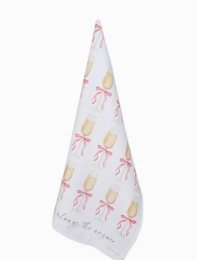 Champagne Tea Towel