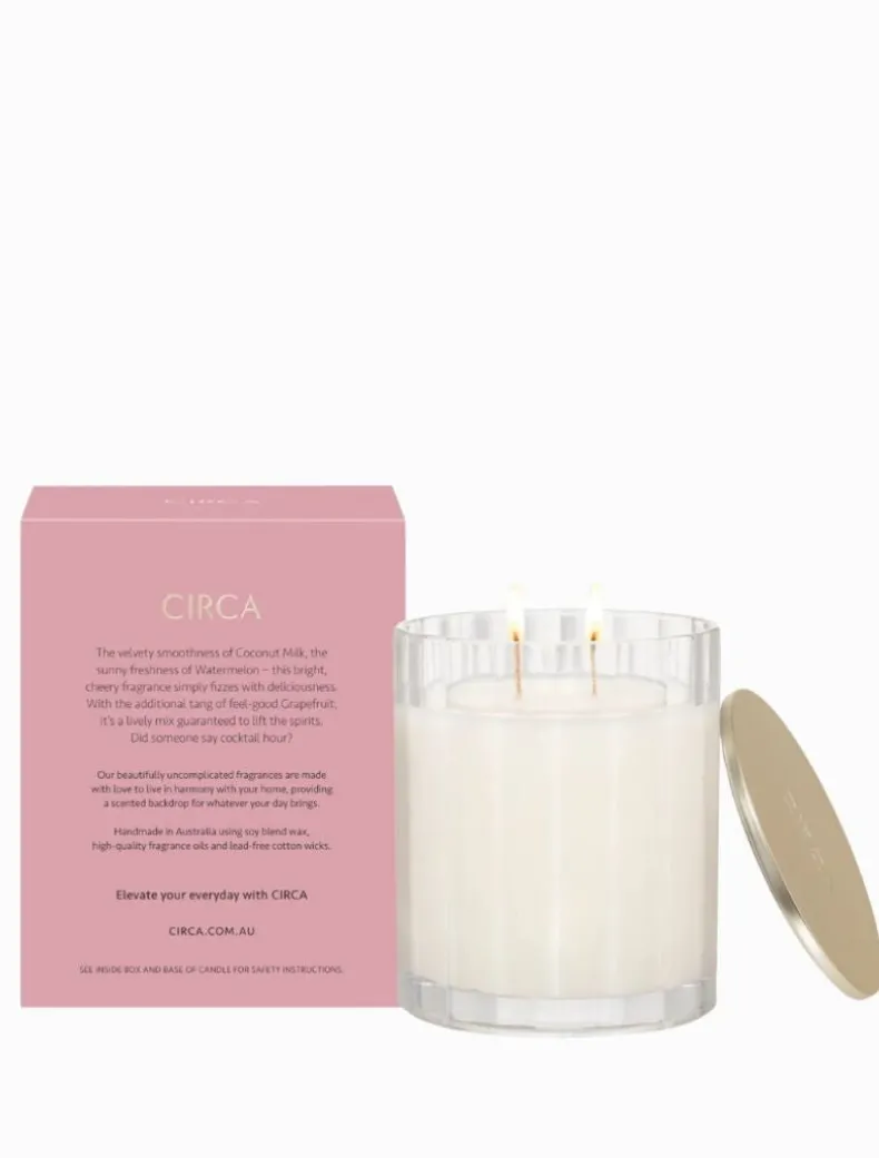 CIRCA Coconut and Watermelon Candle 350G - FINAL SALE